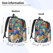 Pete the Cat Backpack, Cartoon School Backpack for Kids, Lightweight Daypack for School, Travel & Everyday Use