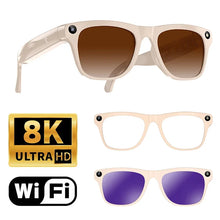 Lenovo AI Smart Glasses with 8MP Camera, Bluetooth Calling, Voice Translation & Music, Smart Sunglasses with 3 Lenses