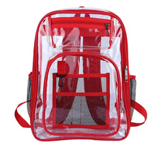Transparent Clear Backpack, Large Capacity School Bag for Boys & Girls, Lightweight See-Through Travel & Everyday Backpack