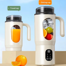 Portable USB Rechargeable Blender, Mini Juicer & Smoothie Maker with Dual-Lid Design, Travel Blender for Shakes & Fresh Juice