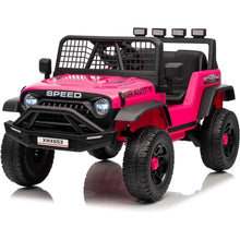 12V Kids Electric Ride-On Truck with Parent Remote Control – 3-Speed Off-Road Toy Car