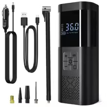 Bomba de Aire Portátil para Coche – Inflador Digital Inteligente 150 PSI