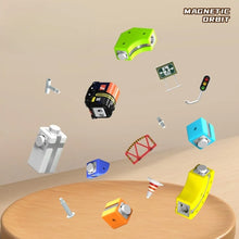 Magnetic 3D Building Track Set with Electric Cars – DIY Construction Toy for Kids