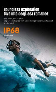 1400mAh Outdoor GPS Smart Watch, 1.7" AMOLED Display, Bluetooth Calling, IP68 Waterproof, 100+ Sports Modes & LED Flashlight
