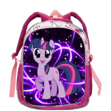 Cute Rainbow Girls Backpack, Kids School Bag with Double Shoulder Straps, Lightweight Backpack for Kindergarten & Travel