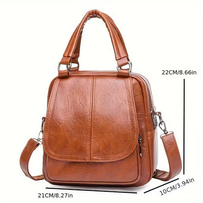 Women’s Vintage Shoulder Bag – Small Crossbody & Handheld Purse, Retro Everyday Bag MH003