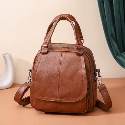 Women’s Vintage Shoulder Bag – Small Crossbody & Handheld Purse, Retro Everyday Bag MH003